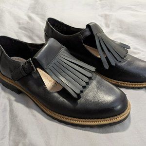 Clark's 9 Griffin Mia shoe black leather